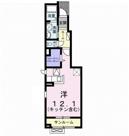 リアン町村の物件間取画像